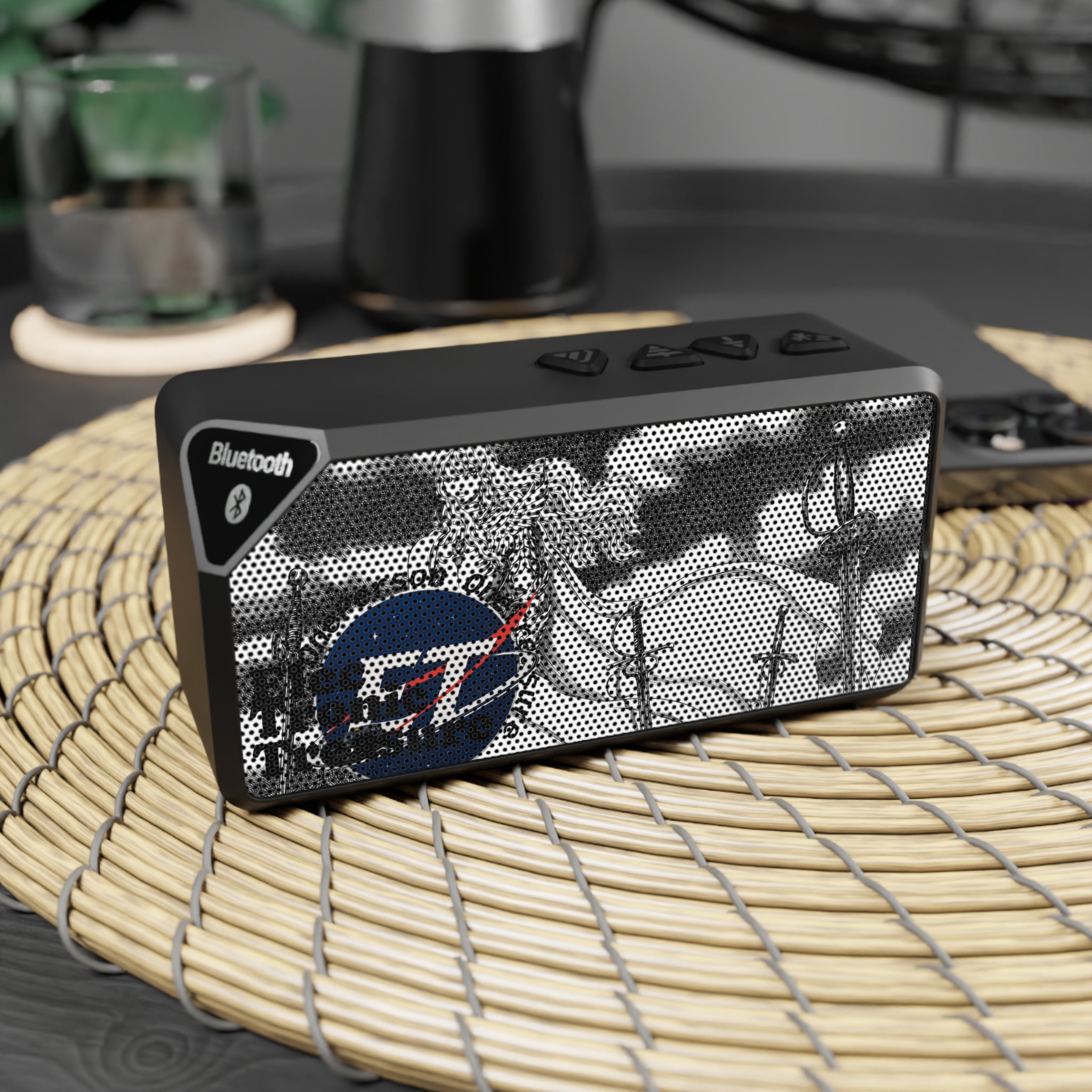 Griffith Manga Bluetooth Speaker — "ELECTRONIC TREASURE" Cylindrical Speaker