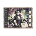 The Shadow Wit Noir Manga Woven Blanket — Gothic Pulp Detective Throw