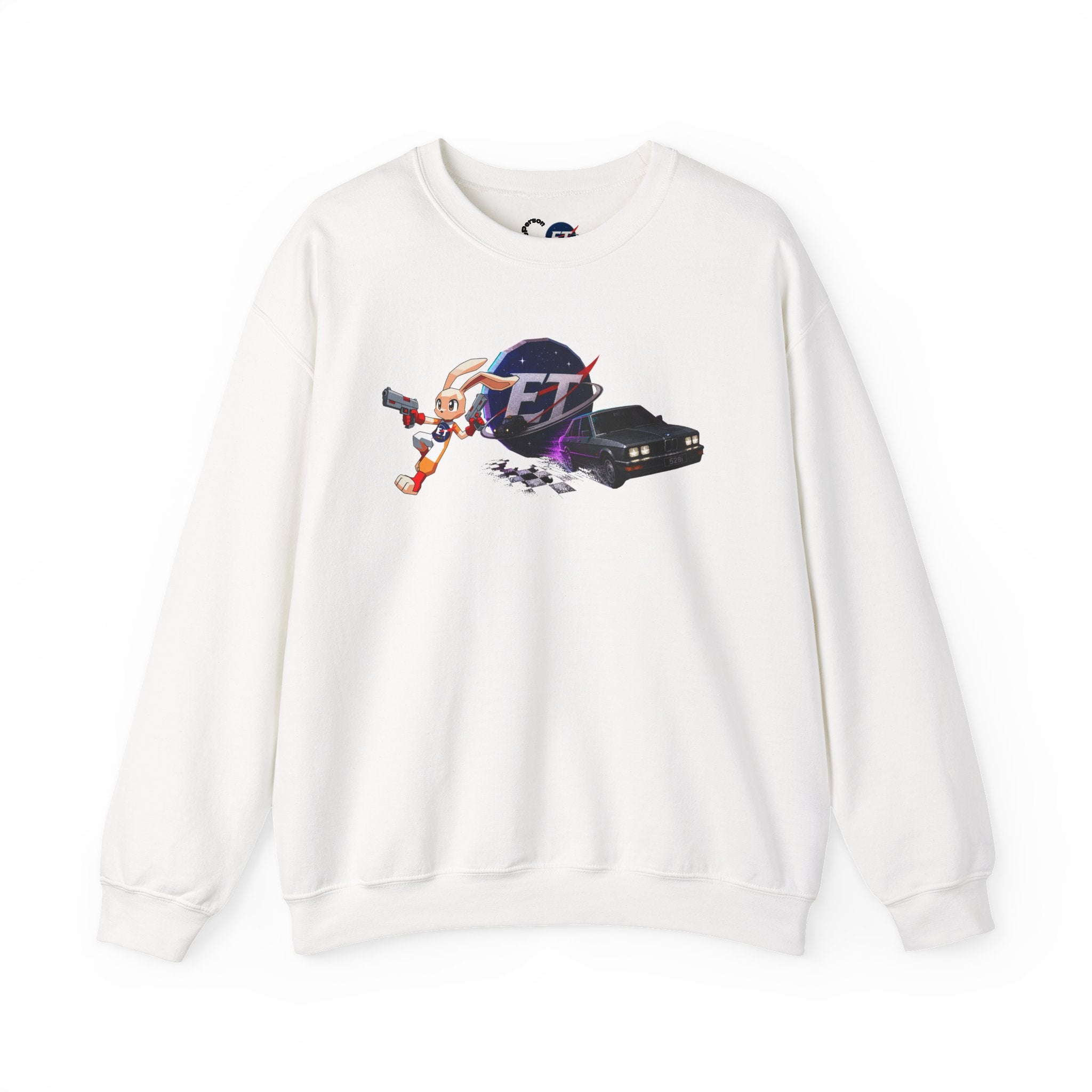 Red Retro Racer Anime Sweatshirt | Vaporwave JDM Car Graphic Crewneck | Y2K Streetwear Pullover | Unisex Racing Anime Print