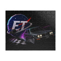 Electronic Treasure Retro Racer Puzzle – Electronic Treasure Logo Collector Jigsaw 110pc