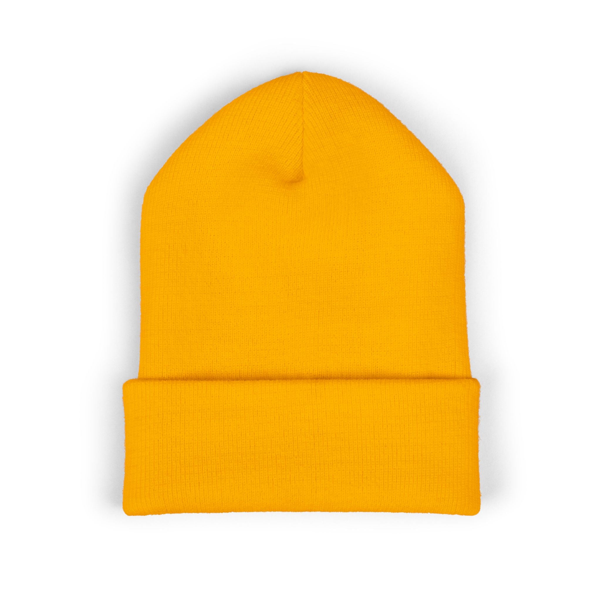 Yellow Haired Racer Embroidered Cuffed Beanie | Anime Racing Winter Hat | BMW Anime Streetwear Beanie | Vocaloid Car Club Knit Hat