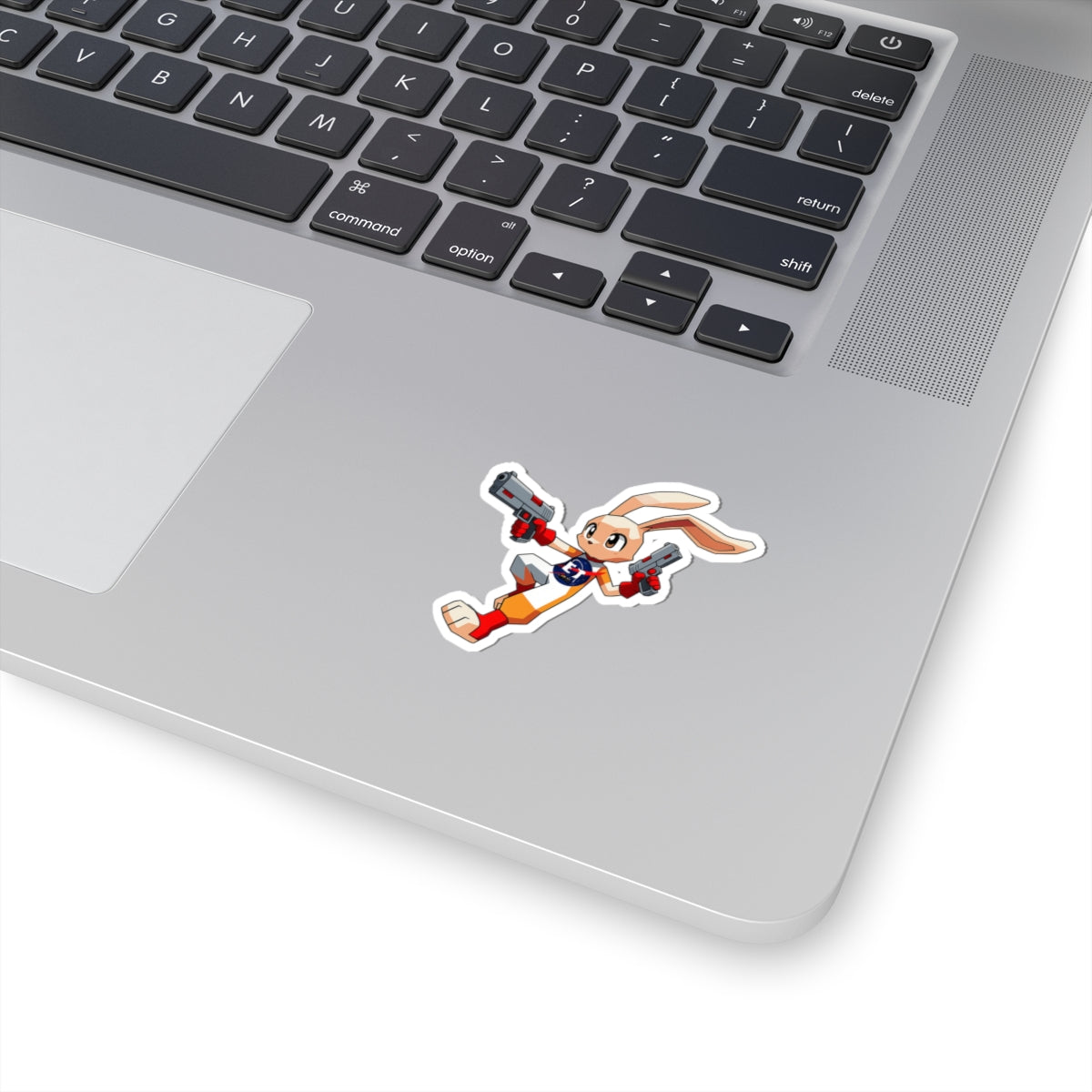 Enzo the Rabbit Kiss-Cut Sticker – Electronic Treasure Mascot Sticker
