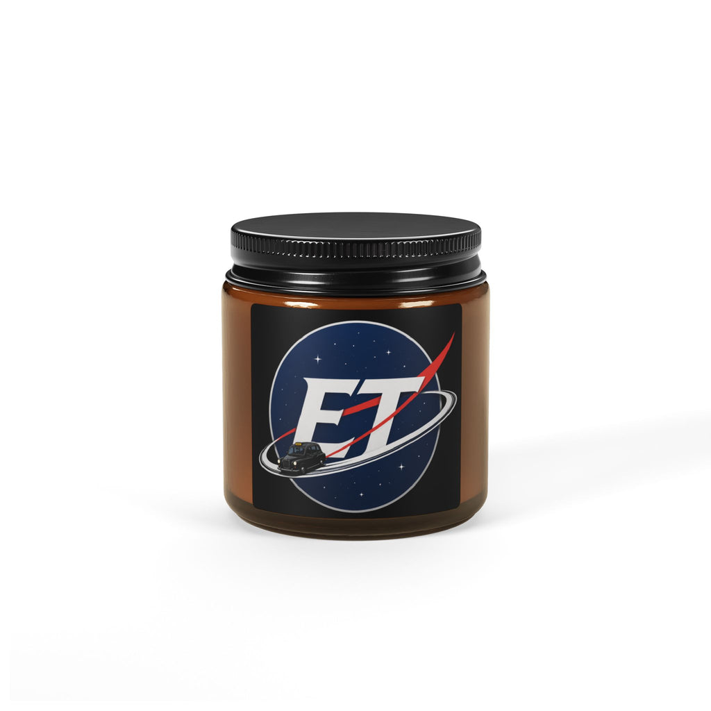 Scented Soy Candle (Multi-Size, Amber Jar)