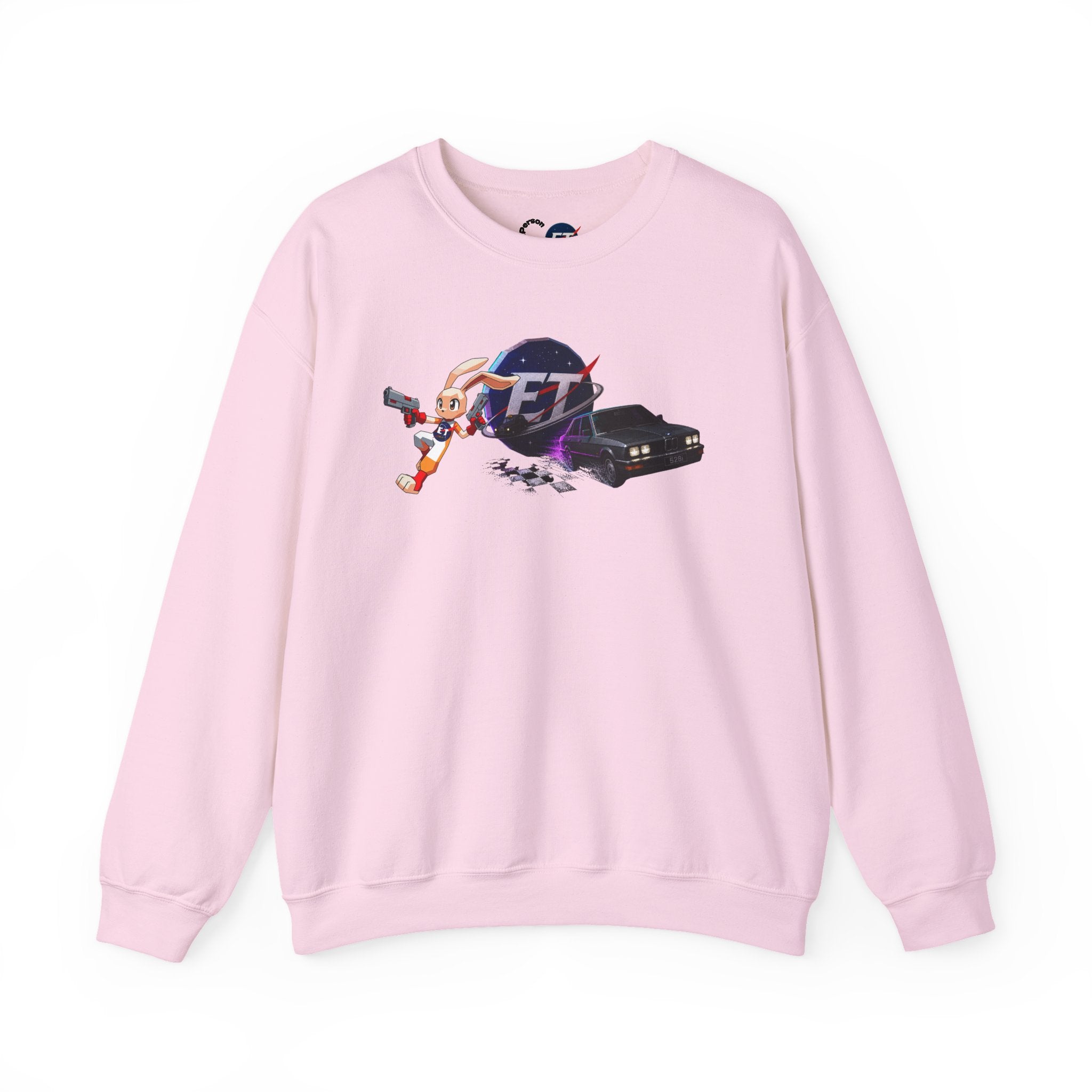 Retro Racer Anime Sweatshirt | Vaporwave JDM Car Graphic Crewneck | Y2K Streetwear Pullover | Unisex Racing Anime Print