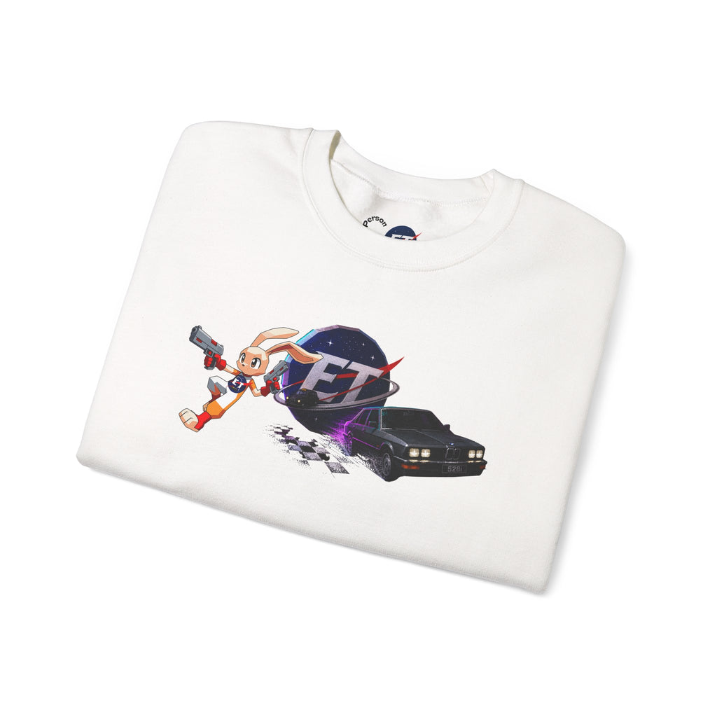 Retro Racer Anime Sweatshirt | Vaporwave JDM Car Graphic Crewneck | Y2K Streetwear Pullover | Unisex Racing Anime Print