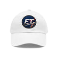 Electronic Treasure Dad Hat – Enzo Mascot Leather Patch Cap