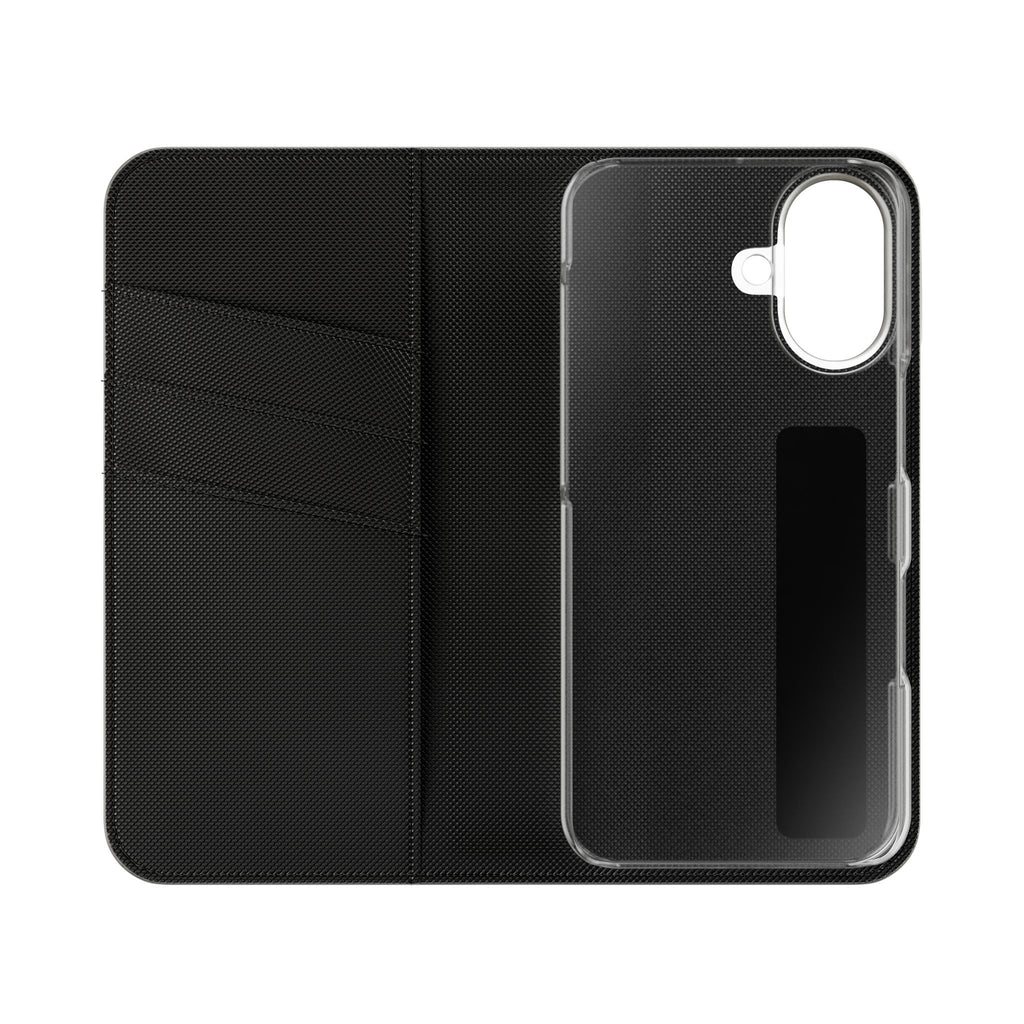 Kasane Teto "Gangsta Noir" Flip Phone Case | Gothic Anime Wallet Cover | Electronic Treasure