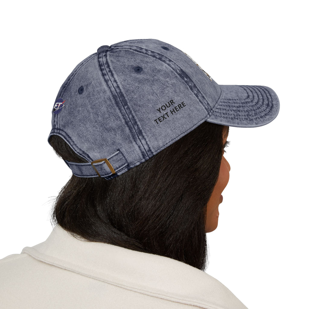 Red Haired Racer Vintage Embroidered Hat | Anime Racing Dad Cap | BMW Anime Washed Cap | Vocaloid Car Club Baseball Hat