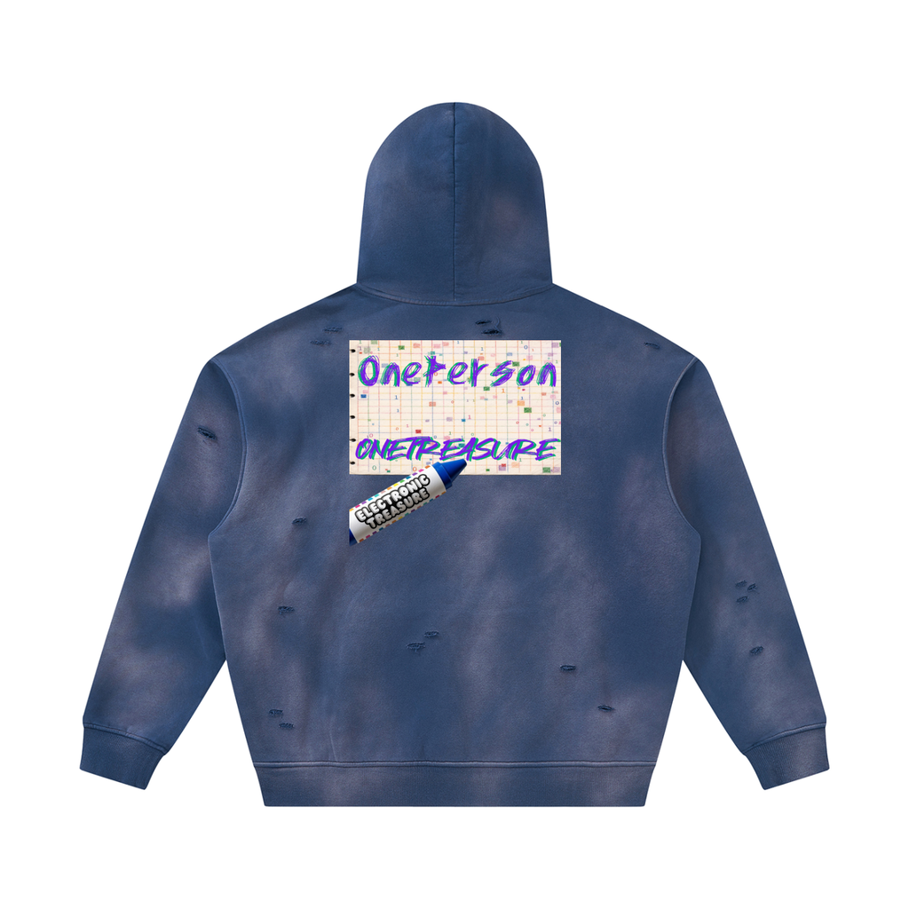 electronictreasure,distressed,hoodie,vintage,wash,acid,streetwear,oversized,graphic,y2k,heavyweight