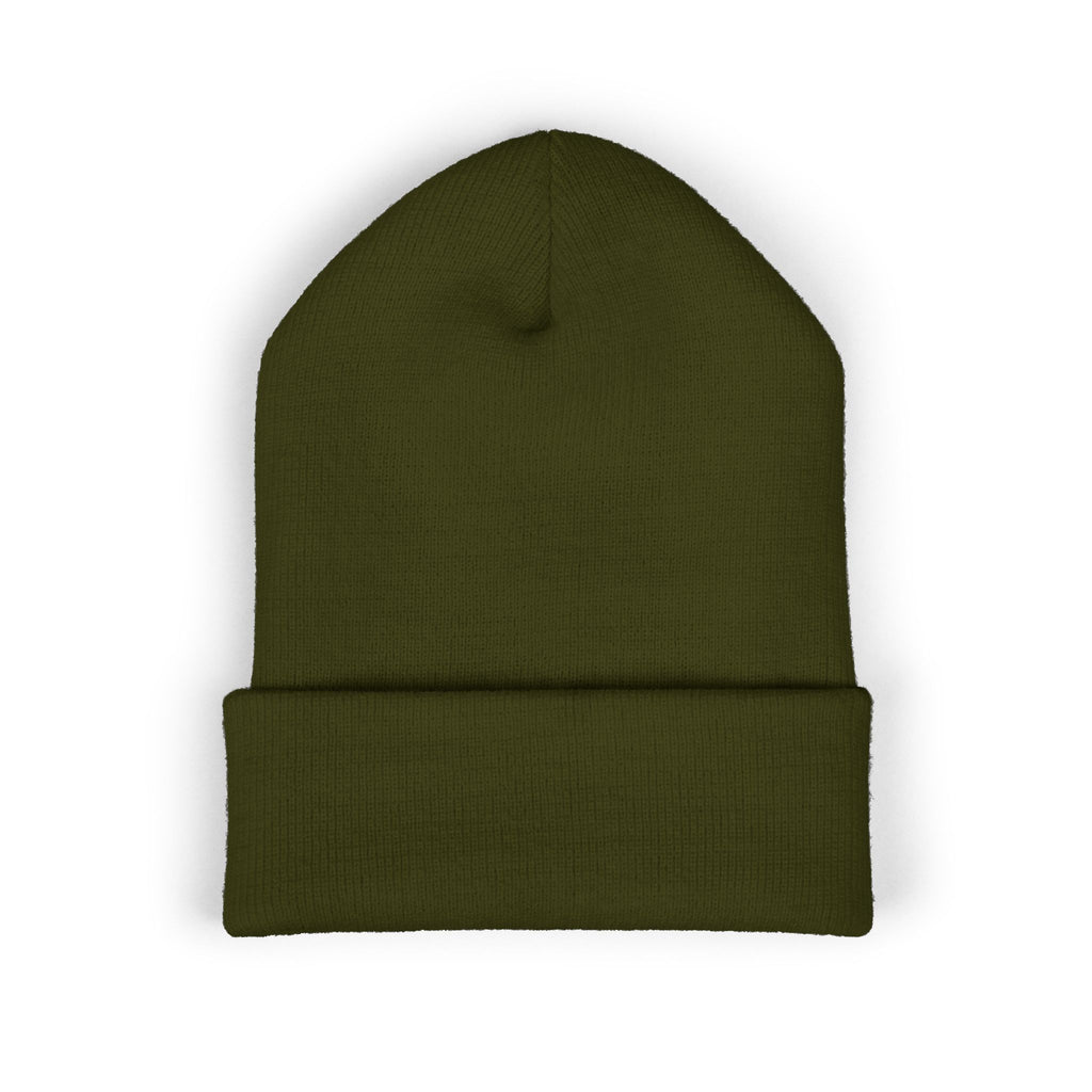 Yellow Haired Racer Embroidered Cuffed Beanie | Anime Racing Winter Hat | BMW Anime Streetwear Beanie | Vocaloid Car Club Knit Hat