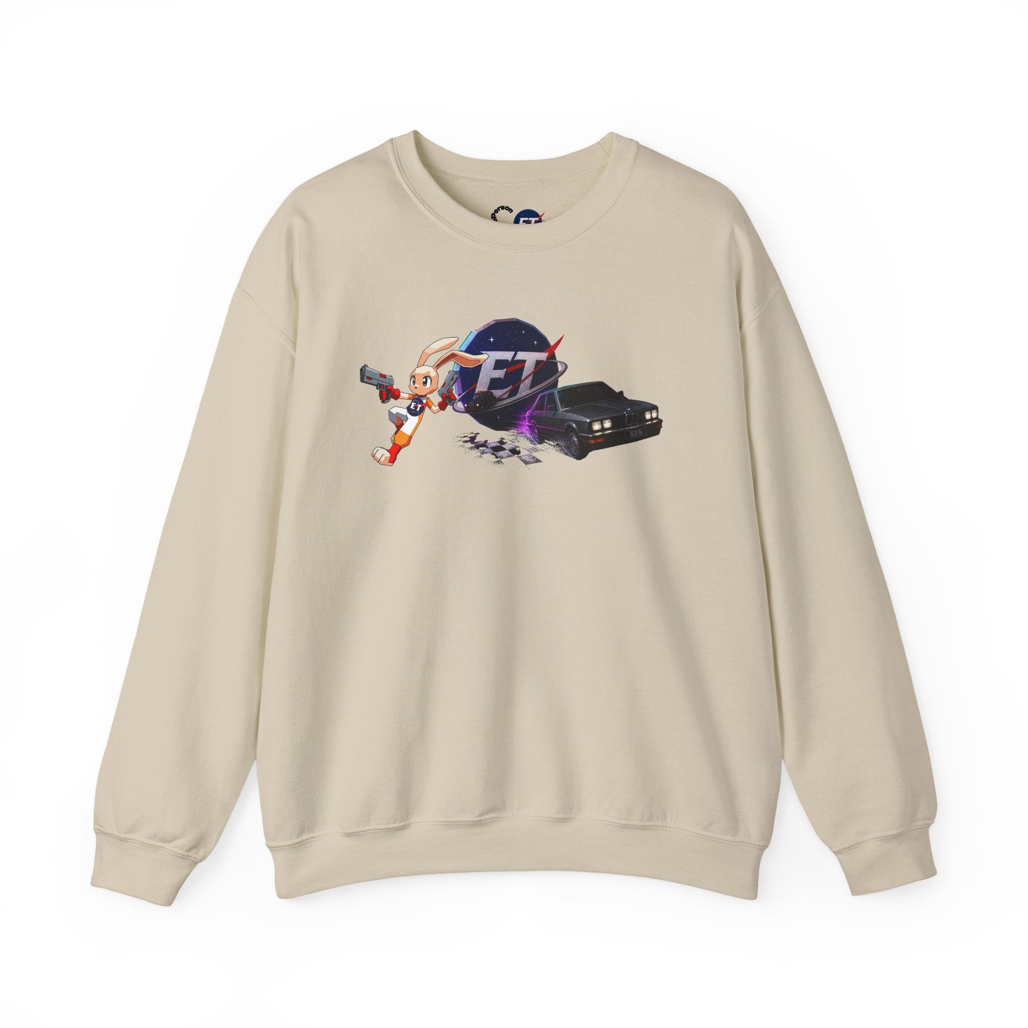 Red Retro Racer Anime Sweatshirt | Vaporwave JDM Car Graphic Crewneck | Y2K Streetwear Pullover | Unisex Racing Anime Print