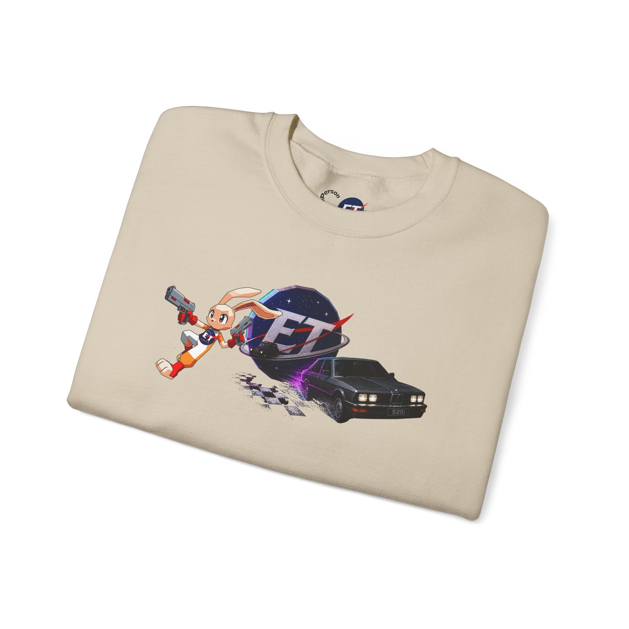 Red Retro Racer Anime Sweatshirt | Vaporwave JDM Car Graphic Crewneck | Y2K Streetwear Pullover | Unisex Racing Anime Print