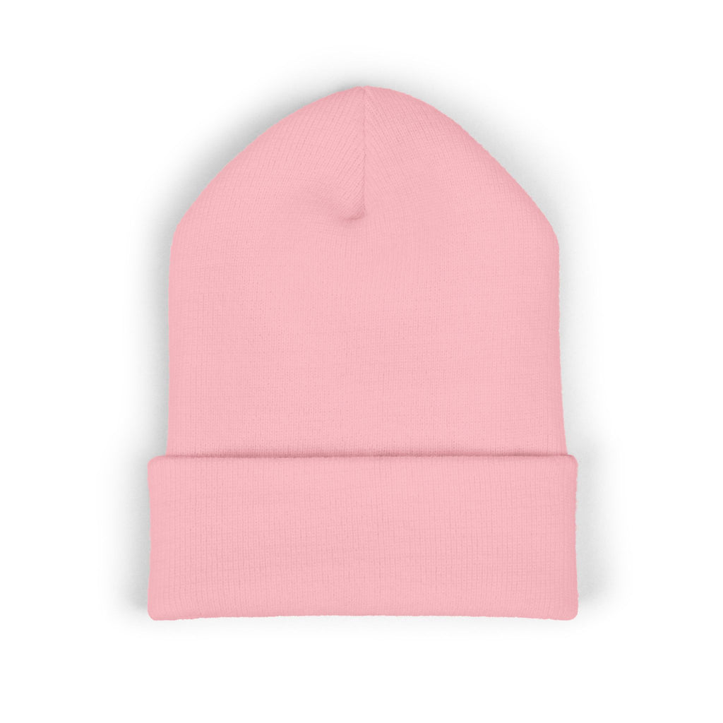 Yellow Haired Racer Embroidered Cuffed Beanie | Anime Racing Winter Hat | BMW Anime Streetwear Beanie | Vocaloid Car Club Knit Hat