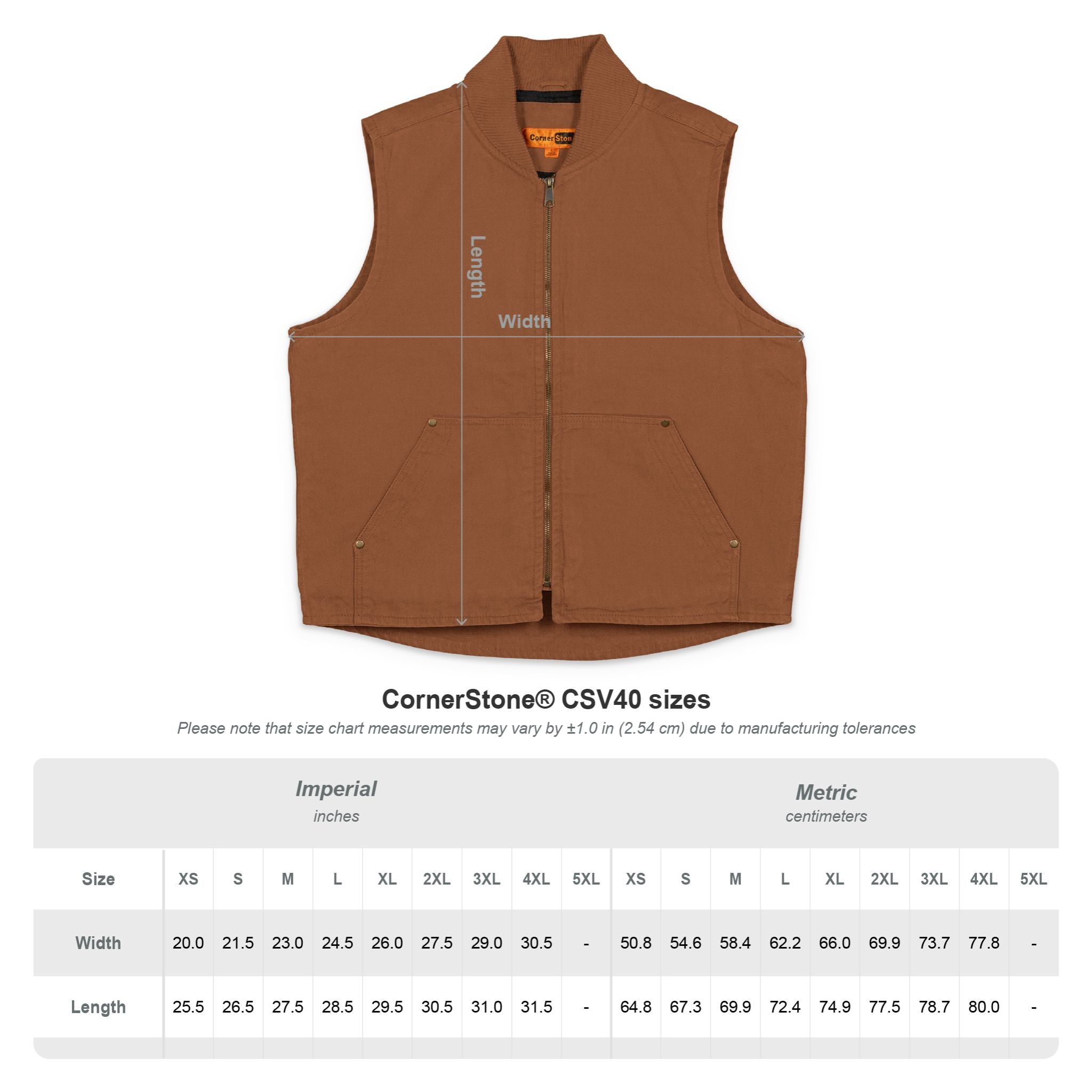 Electronic Treasure x CornerStone Washed Duck Cloth Vest | Custom Embroidered Enzo Mascot | Personalized Workwear Streetwear Vest | Anime Work Vest