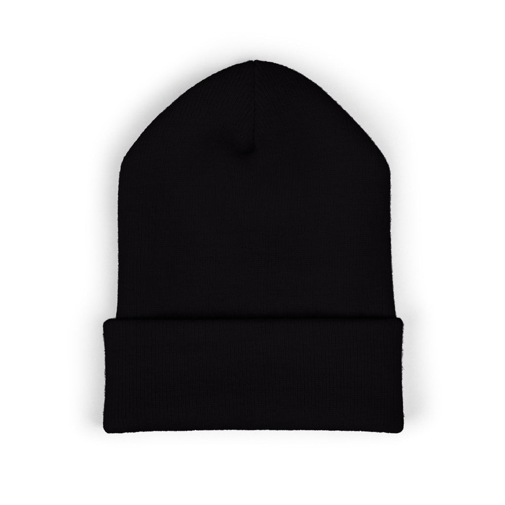 Yellow Haired Racer Embroidered Cuffed Beanie | Anime Racing Winter Hat | BMW Anime Streetwear Beanie | Vocaloid Car Club Knit Hat