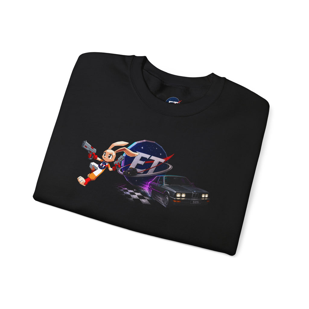 Retro Racer Anime Sweatshirt | Vaporwave JDM Car Graphic Crewneck | Y2K Streetwear Pullover | Unisex Racing Anime Print