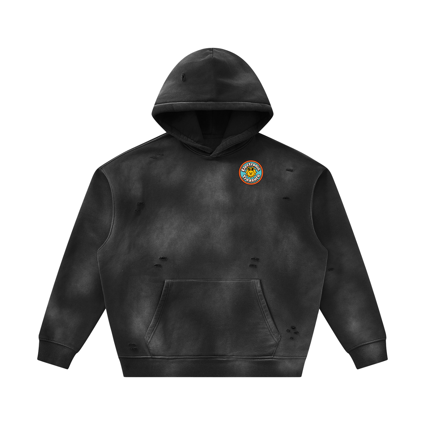 electronictreasure,distressed,hoodie,vintage,wash,acid,streetwear,oversized,graphic,y2k,heavyweight