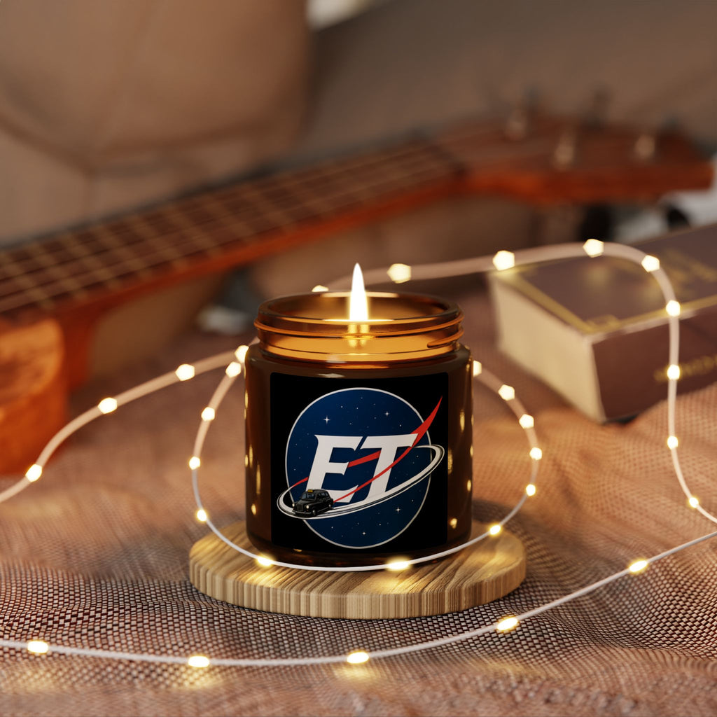 Electronic Treasure Signature Soy Candle | Hand-Poured Logo Candle | Clean Burn Home Fragrance
