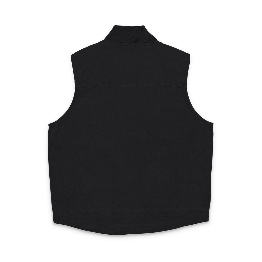 Electronic Treasure x CornerStone Washed Duck Cloth Vest | Custom Embroidered Enzo Mascot | Personalized Workwear Streetwear Vest | Anime Work Vest